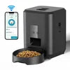 Automatic 2L Cat Feeder Timed Dog Food Dispenser Black Wifi Pet Feeder