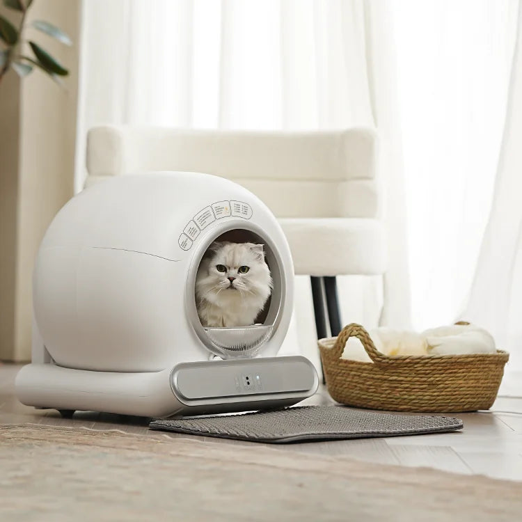 Smart Pet Toilet Automatic Cat Litter Box Self Cleaning Cat Litter Box