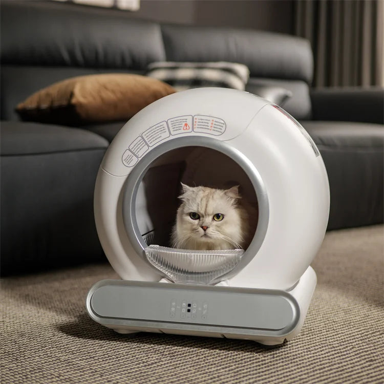 Smart Pet Toilet Automatic Cat Litter Box Self Cleaning Cat Litter Box